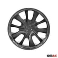 thumbnail image 4 of OMAC 15 Inch Wheel Rim Covers Hub Caps for Nissan Versa ABS Black 4Pcs, 4 of 10