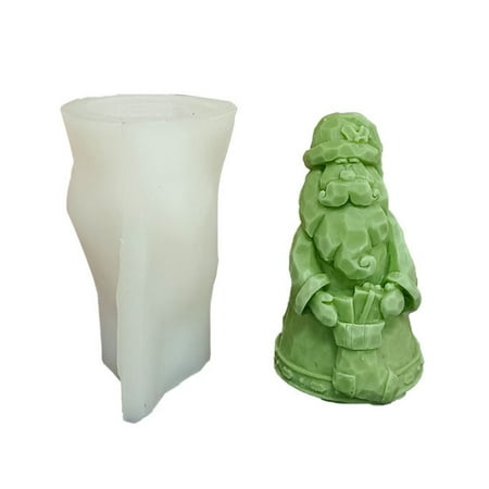 

Silicone Cake Decorating Candle Mold Chocolate Candy Baking Mould Christmas Party Decorations Handmade Gift Craft DIY