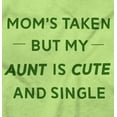 thumbnail image 2 of Single Aunts Funny Cute Niece Nephew Toddler Boy Girl T Shirt Infant Toddler Brisco Brands 5T, 2 of 6