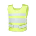 thumbnail image 2 of BXINGOHAI Yellow Reflective High Visibility Construction Class Work Vest for Men,Woman,Hi Vis Vest Mesh and Silver Strip Yellow,Free Size, 2 of 7