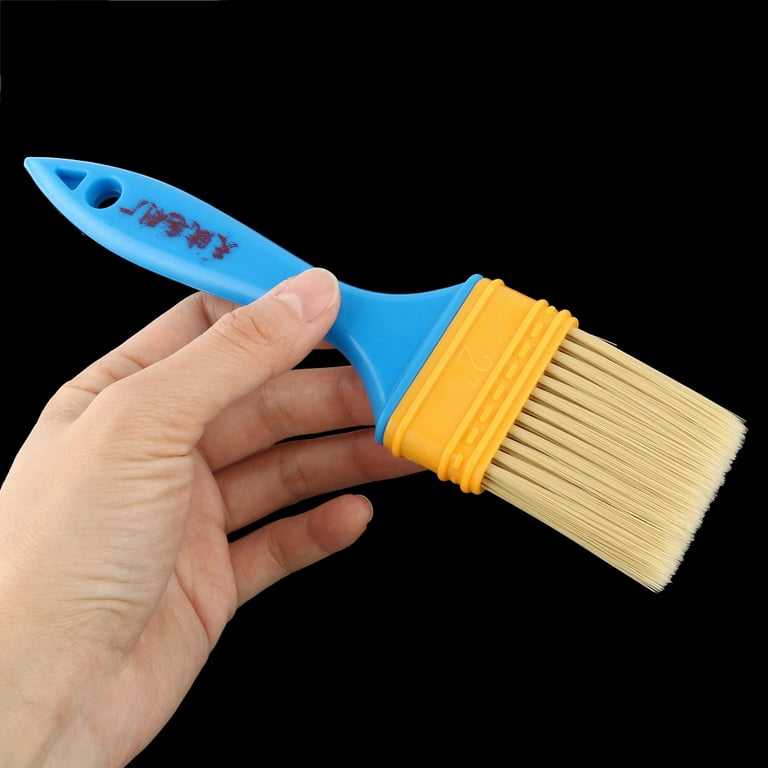 KINJOEK 8 Packs 4 Inch Paintbrush, Plastic Handle Paint Brush for Painting,  Home Wall Trimming