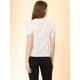 thumbnail image 5 of Camiseta De Manga Corta Con Cuello Peter Pan Y Lunares Vintage Para Mujer Blanco XS, 5 of 6