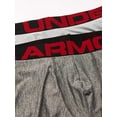 thumbnail image 4 of Under Armour Men's UA Tech 3'' Boxerjock 2-Pack Underwear, Mod Grey/Heather - XL, 4 of 5