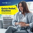 thumbnail image 4 of NUVICARE Extra Strength Gas Relief - Simethicone 125mg Softgels - Fast Anti Gas Bloating Relief - Compare to The Active Ingredient in Anti Gas Pills - Stomach Gas Relief for Adults (2 Pack), 4 of 8