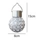 thumbnail image 2 of Luces solares para jardín FloreceBien Lámpara de carillón de viento con bola hueca LED solar Lámpara de jardín Luces de carillón de viento, 2 of 5