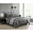 thumbnail image 2 of Riverbrook Home Gilmore Grey 10-piece Comforter Set King, 2 of 5