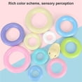 thumbnail image 2 of Vogacara Stacking Rings Duck Toy para niños Bañera de colores Juguetes de desarrollo temprano Juguetes largo Vogacara FN006916-02, 2 of 6