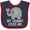 Navy and Red, variant on Inktastic My Gammy Loves Me Grandchild Boys or Girls Baby Bib
