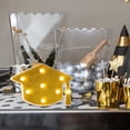 thumbnail image 2 of Grad Cap Light Up Decor, Home Bar Bedroom Decor, Marquee Grad Hat, Graduation Cap Lights, Battery Operated Marquee, Grad Party Centerpiece, Light Up Graduation Cap, Doctoral Tam Decor, 2 of 6