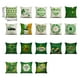 thumbnail image 2 of Yuarrent Funda de cojín St. Patrick's Day Supply Impresión digital Funda de almohada Cozy Green Pattern Cintura Cojines Funda de almohada Decoración del hogar cinco SXYM50, 2 of 6