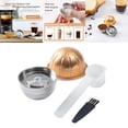 thumbnail image 4 of Cápsulas de primera , tamper y cepillo de acero inoxidable, Metal para cafetera, accesorio para máquina estilo C Baoblaze cápsula de café inoxidable, 4 of 7