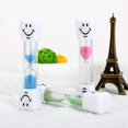 thumbnail image 2 of 5pcs 3min Smiley Sand Timer ,toothbrush Clock Time Countdown Calculation For Kids Gift(random Color), 2 of 5