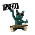 thumbnail image 4 of Bandeja de almacenamiento con adorno de bulldog, decoración de escritorio, figura de bulldog para la entrada de la oficina verde, 4 of 9