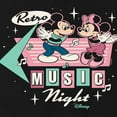thumbnail image 3 of Disney - Mickey & Friends - Retro Music Nights - Minnie & Mickey Dancing - Men's Jersey Tank Top, 3 of 5