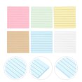 thumbnail image 3 of 12Pcs Tearable Sticky Notes To-do List Notepads Office Message Stickers Colorful Note Pads, 3 of 8