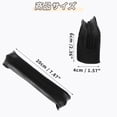 thumbnail image 6 of Unique Bargains Pen Case Portable Stationery Bag Zipper Case Black, 6 of 6