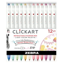 Zebra Pen CLiCKART Retractable Felt Tip Marker
