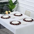 thumbnail image 6 of GZHJMY Mushroom Round Placemats, 4 Pack Table Mats for Kitchen Washable Non-Slip Place Mats Heat Resistant Place Mats for Kitchen Dining Table Decoration, 6 of 6