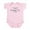 Petal Pink, variant on CafePress - HR Devoted Mom Infant Bodysuit - Baby Light Bodysuit, Size Newborn - 24 Months