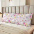 Bingfone Body Pillow Cover Long Pillow Case with Zipper Decorative