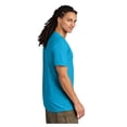 thumbnail image 3 of District Men's Young Short Sleeve Very Important V-Neck Tee Light Turquoise 3X-Large, 3 of 5