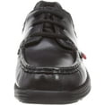 thumbnail image 2 of Kickers Reasan Lace Youth 3 Eyelet Lace Up Shoes In Black Size 4, 2 of 8