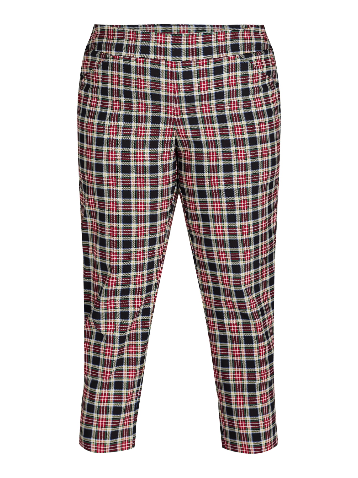 Just My Size by Hanes Women's Plus Millennium Slim Pants, Regular and Petite, Sizes 1X-4X