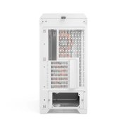 Fractal Design Meshify 3 XL RGB Clear Tint Tempered Glass E-ATX Full-Tower Computer Case, White