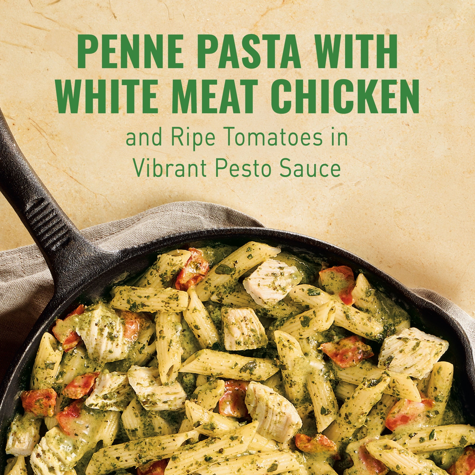 Bertolli Chicken Pesto & Penne, Frozen Meal, 22 oz.
