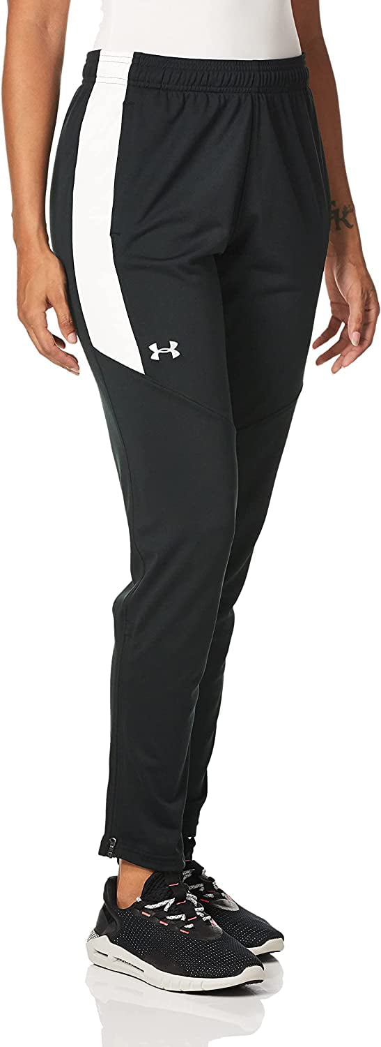 1326775 Under Armour Women's UA Rival Knit Pants Forst Green/White
