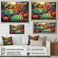 thumbnail image 4 of Designart "Oasis of Succulent Succulents II" Floral Canvas Wall Art, 4 of 5