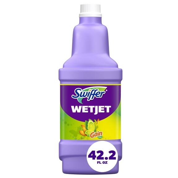 Swiffer Wet Jet Solution Refill, Gain, 1 x 42.2 fl oz