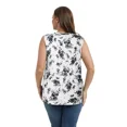 thumbnail image 6 of Valcatch Womens Plus Size Tops Summer Sleeveless V Neck Casual Loose Tunic Blouses Office Work Shirts, 6 of 6