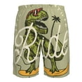 thumbnail image 6 of Naloa Dinosaur Men's Beach Shorts, Surfing shorts, Swim trunks, Quick Dry Swim Trunks for Surfing Beach Fun - X-Large, 6 of 9