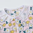 thumbnail image 4 of YTDSCS Infant Baby Girls Pajamas Set Summer Printing Sleepwear and Shorts Outfit Girls Sleeveless Pjs Cotton Jammies Loungewear for 6 Months - 4 Years 2PCS, 4 of 9