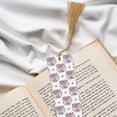 thumbnail image 6 of Kdxio Cartoon Poodle Dog Print Metal Tassel Bookmarks,Perfect Gift for Art Lovers and Bookworms Metal Bookmarks for Women, 6 of 8