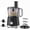 Black, variant on Food Processor 10.5 Cup with 5 Stainless Steel Blades, Vegetable Chopper for Slicing Shredding Chopping Kneading, Dishwasher Safe Food Grinder for Smoothie Dough