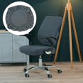 thumbnail image 2 of Polyester Seat Cushion Protector Stools Removable Stretch Slipcovers Leather Chair Seat Cover Removable Office Chair Cover For Decoration Home Hotel W, 2 of 5