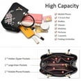 thumbnail image 3 of Purses and Handbags for Women, Tote Shoulder Bag Leather Satchel Top Handle for Ladies, 3 of 4