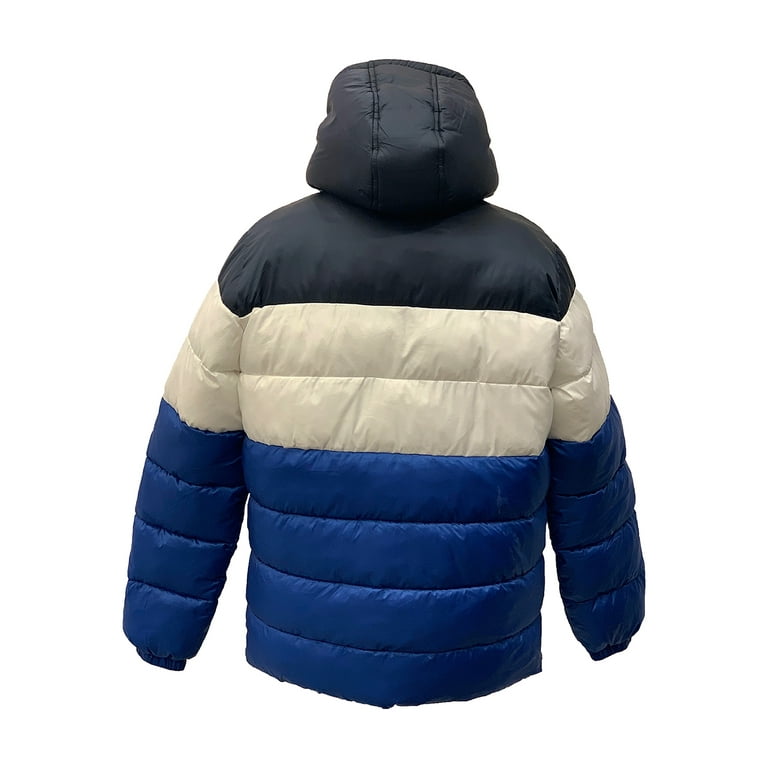 Tommy jeans rugby stripe puffa outlet jacket