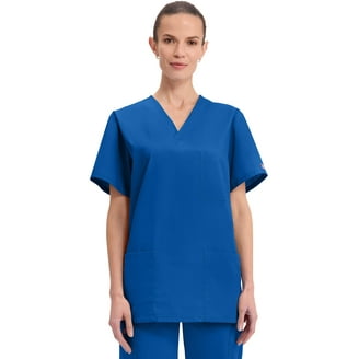 Wink W123 Men's V-Neck Scrub Top, Navy, 4X Womens - Walmart.com