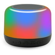 iLive Mini Lit Bluetooth Wireless Party Speaker, ISB103B, Black