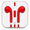 Red, variant on 1 Pack 3.5mm Wired Stereo Earbuds with Microphone, In Line Controls and Acrylic Storage Case for Music, Calls & Everyday Listening, White