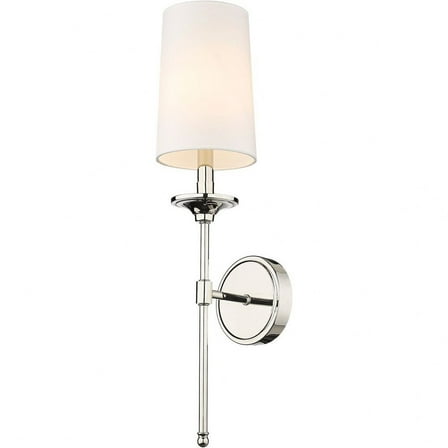 1 Light Wall Sconce in Transitional Style-24 inches Tall and 5.5 inches Wide-Polished Nickel Finish Bailey Street Home 372-Bel-4619957