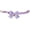 Purple, variant on Wool Woven Bowknot Pet Bib Silent Bell Slim Collar Button Adjustment Cute Dress Up,Purple XS