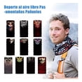 thumbnail image 3 of 10 pack Bandana - Multifunción Bandana-cacería, Moto, Pesca Color Negro, 3 of 4