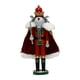 thumbnail image 1 of Cascanueces navideño, figura de cascanueces, 11,8 pulgadas de alto, artesanía, figura de cascanueces, adorno para estante, fiesta, de Navidad, 1 of 9