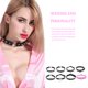 thumbnail image 5 of Worallymy Collar de cuero Sexy Mujer PU Collar de cuero Gargantilla ajustable Worallymy JD735815916, 5 of 6