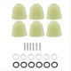 thumbnail image 1 of Clavijas de Afinación para Guitarra, Botones Acrílicos, Manijas para Guitarras Folk y Eléctricas., 1 of 5