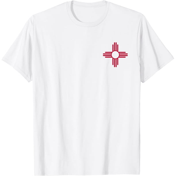 New Mexico State Flag ZIA Sun Symbol Albuquerque Santa FE Camiseta